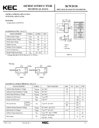 Datasheet BCW29 manufacturer KEC